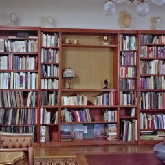book case covering wall