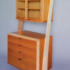 china cabinet connected to drawers