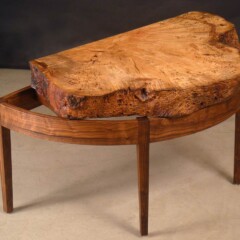 Oak Burl Table