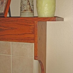 Arts & Crafts Mantel