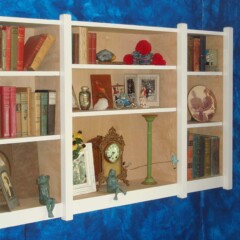 Painted Craftsman Bookshelf